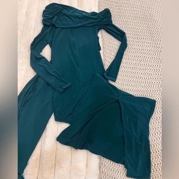 Club L London One Shoulder Green Dress Club L London One Shoulder Green Dress